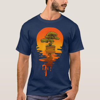Vintag Retro Style Bonsai T-Shirt