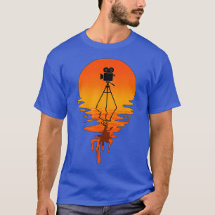 Vintag Retro Style Film Maker _nxpl T-Shirt