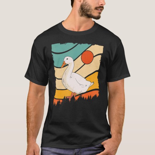 Vintag Retro Style Phantastisch Wildtiergeflügel T-Shirt (Vorderseite)