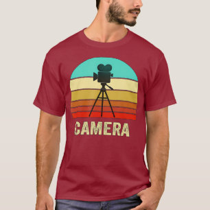 Vintag Retro Style Sunset Film Maker _nxpl_nxpl T-Shirt