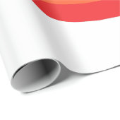 Vintag Retro Summer Time Beach Dolphin Geschenkpapier (Rolleneckpunkt)