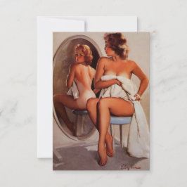 Vintag Retro Sun Tan Pinup