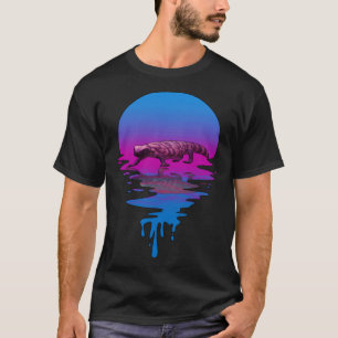 Vintag Retro Sunset Gila Monster T-Shirt
