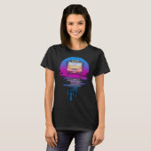 Vintag Retro Sunset Skoolie T-Shirt (Vorne ganz)