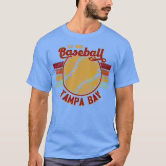 Vintag Retro Tampa Bay Baseball Est 1998 Baseball T-Shirt