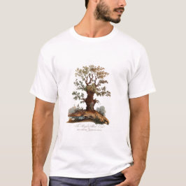 Vintag-Retro-Tree-Mushroom-Illustration T-Shirt