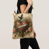 Vintag/Retro/Viktorianisch Valentin Tagesherz Tasche (Von Nahem)