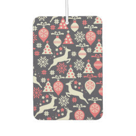 Vintag Retro Weihnachtsfeiertag Autolufterfrischer