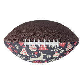 Vintag Retro Weihnachtsfeiertag Football