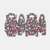 Vintag Retro Weihnachtsfeiertag Geschenkschachtel (Ungefaltet)