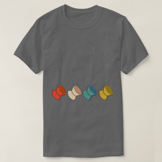 Vintag Retro YoYos T-Shirt (Design vorne)