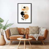 Vintag Retrofloral Poster