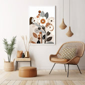 Vintag Retrofloral Poster