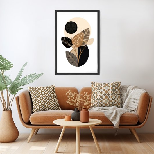 Vintag Retrofloral Poster