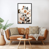 Vintag Retrofloral Poster