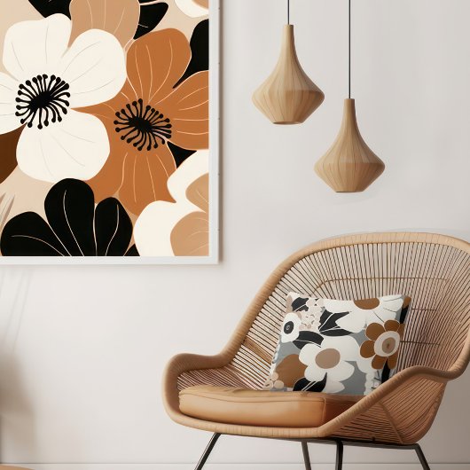 Vintag Retrofloral Poster