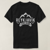 Vintag Reykjavik Island T-Shirt (Design vorne)