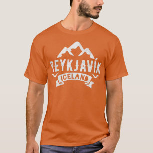 Vintag Reykjavik Island T-Shirt