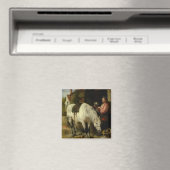 Vintag Richard Ansdell Die Gärtner-Tochter Magnet (In Situ (Geschirrspüler))