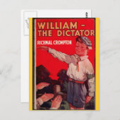 Vintag Richmal Crompton Just William Postkarte (Vorne/Hinten)