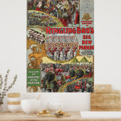 Vintag Ringling Bros. Große Parade Poster (Küche)