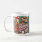Vintag Ringling Brothers Circus Poster Kaffeetasse (Links)