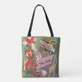 Vintag Ringling Brothers Circus Poster Tasche (Rückseite)