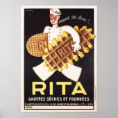 Vintag Rita Biscuit Poster (Vorne)