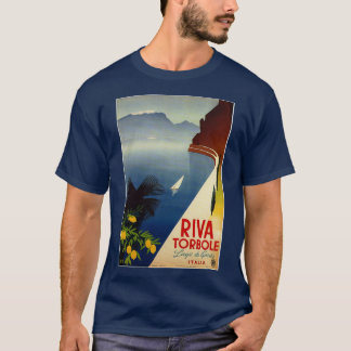 Vintag Riva Torbole Lago de Garda Italien T-Shirt