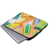 Vintag Robert Delaunays Eiffelturmkunst Laptopschutzhülle (Vorne Knopf)