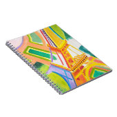 Vintag Robert Delaunays Eiffelturmkunst Notizblock (Rechte Seite)