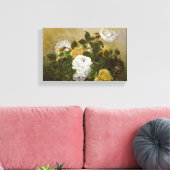 Vintag Robert Duncanson Still Life mit Rose Leinwanddruck (Insitu (Wohnzimmer))