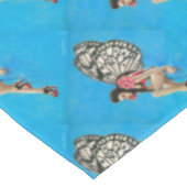 Vintag Rockabilly Fairy Tischdecke (Schrägansicht)