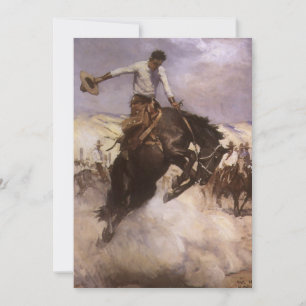 Vintag Rodeo Cowboy, Breezy Riding von WHD Koerner