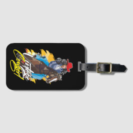 Vintag Rodeo Girl Classic Gepäckanhänger