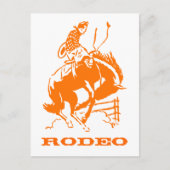 Vintag Rodeo Postkarte (Vorderseite)