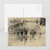 Vintag Rom Italien Kolosseum Postkarte (Vorne/Hinten)