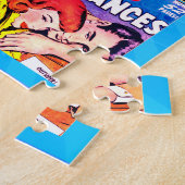 Vintag Romance Comic Book Cover Collage Puzzle (Seite)