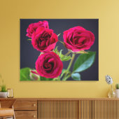 Vintag Romance Wrapped Canvas Leinwanddruck (Insitu (Wohnzimmer))