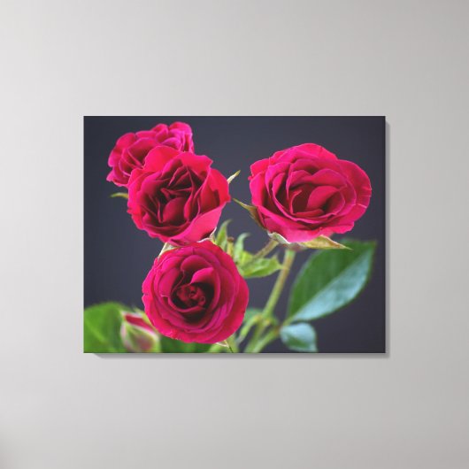 Vintag Romance Wrapped Canvas Leinwanddruck (Vorderseite)