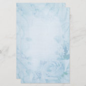 Vintag-Romantische Blumengeschosse Briefpapier (Vorne/Hinten)