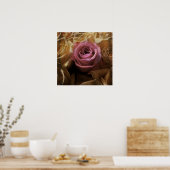 Vintag Romantische Eine gütige Liebe, Eine Single- Poster (Küche)