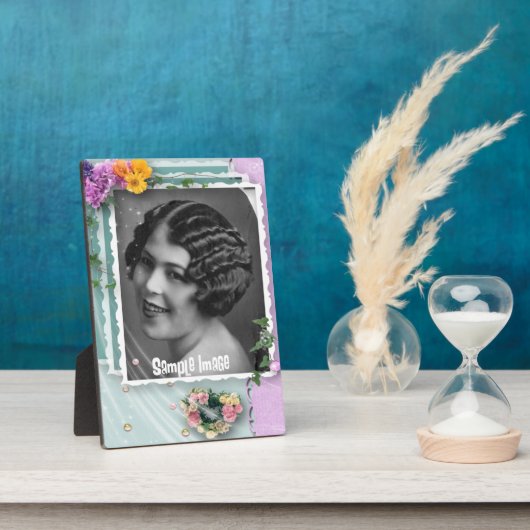 Vintag Romantische Kunstschätze Fotoplatte (Seite)