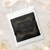 Vintag Romantische Steampunk Mairytale "Danke" Geschenktütchen (Ausgeschnitten)