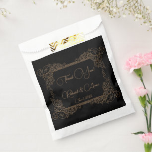 Vintag Romantische Steampunk Mairytale "Danke" Geschenktütchen