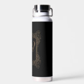 Vintag-Romantische Steampunk-Messe Trinkflasche (Rückseite)