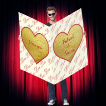 Vintag-Romantischer Roter Valentinstag