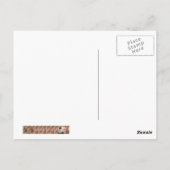 Vintag Romantisches Paar ~ "Oui" Postkarte (Rückseite)