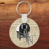 Vintag-Romany-Sinti und Roma Schlüsselanhänger (Vorderseite)