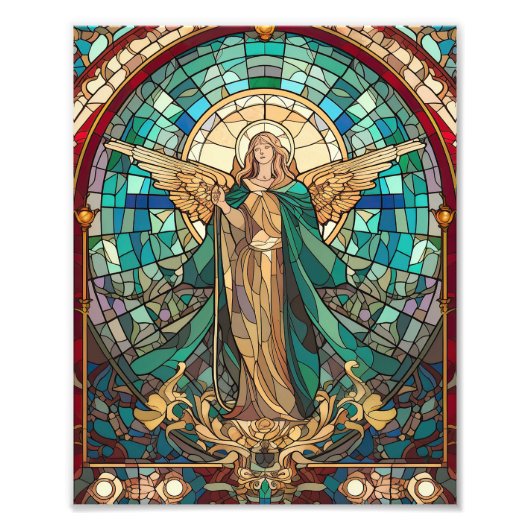 Vintag-römisch-katholisches GlaubensInfoplakat Fotodruck (Vorne)